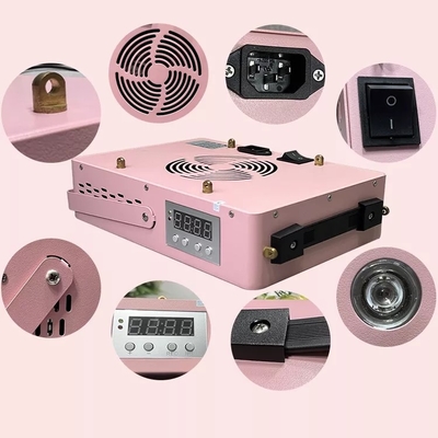 Red light therapy Device, 660nm red light and 850nm infrared LED light therapy, with timer and remote control