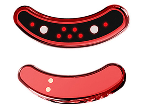 EMS & Red Light Eye Beauty Massager Instrument,Home Use Beauty Eye Wrinkle Massager Device Vibration Massager