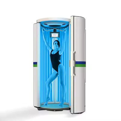 Hotsale Vertical Solarium Stand up Tanning Bed Indoor Sunbed Machine Down Home Tanning Bed Booth Taning Machine Solarium Sunbed for Skin Tanning