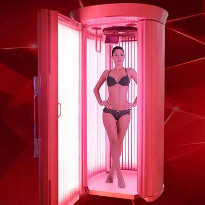 Hotsale Vertical Solarium Stand up Tanning Bed Indoor Sunbed Machine Down Home Tanning Bed Booth Taning Machine Solarium Sunbed for Skin Tanning