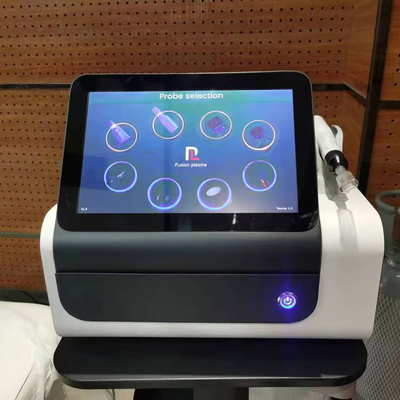 Fusion plasma instrument,Cold plasma instrument, dot matrix fusion plasma beauty instrument, skin tightening, focusing, scar repair, and spot lightening beauty salon.