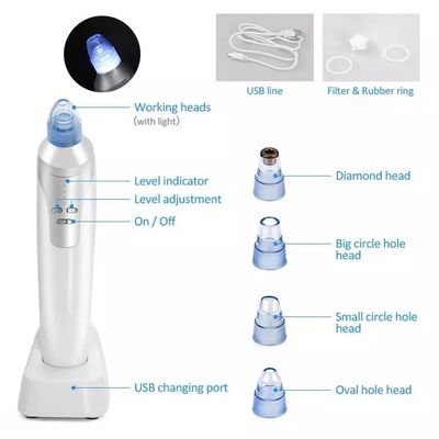 Microcrystalline head Blackhead Remover Pore Vacuum Cleaner  Black Head Whitehead Acne Removal