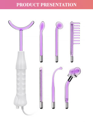 Electrode Glass Tube High Frequency Galvanic Machine For Cellulite