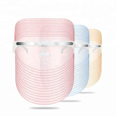 3 Color LED Photon Therapy Machine Skin Rejuvenation Facial Mask