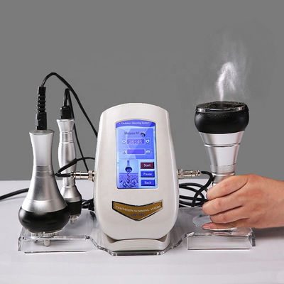 Portable 3 Handles Body Shaping Machine 40k Cavitation Ultrasound