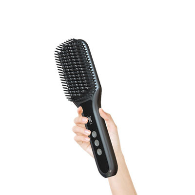 Inteligent Hair Straightener Comb Heating Negative Ion Curling Brush