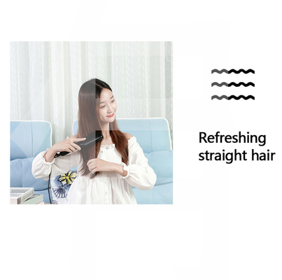 Inteligent Hair Straightener Comb Heating Negative Ion Curling Brush