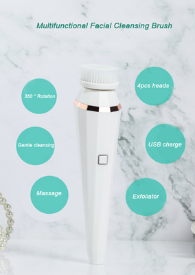 3 Gears Adjustment Electric Facial Cleansing Brush Exfoliating Pore Cleaner