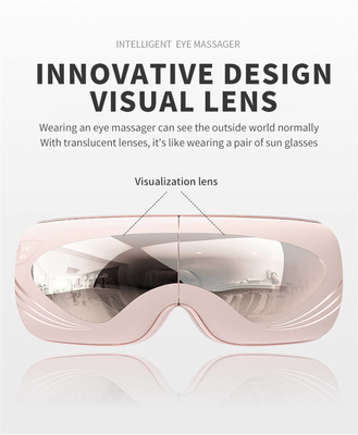 Eye Massager with Heat- Optional Music-Customizable Eye Massage Machine for Fatigue Relief-Dry Eyes & Better Sleep