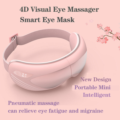 Eye Massager with Heat- Optional Music-Customizable Eye Massage Machine for Fatigue Relief-Dry Eyes & Better Sleep