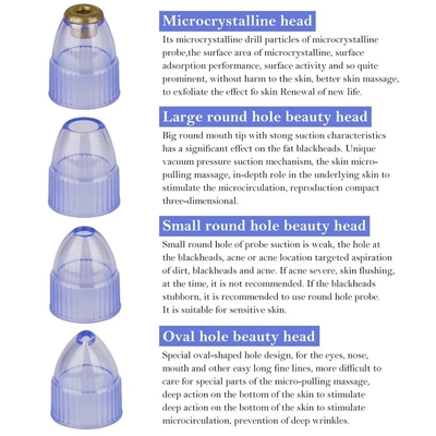Microcrystalline head Blackhead Remover Pore Vacuum Cleaner  Black Head Whitehead Acne Removal