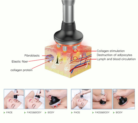 OEM Private Label Portable Ultra Slimming Device EMS RF Photon Led Light Therapy Home Beauty Device