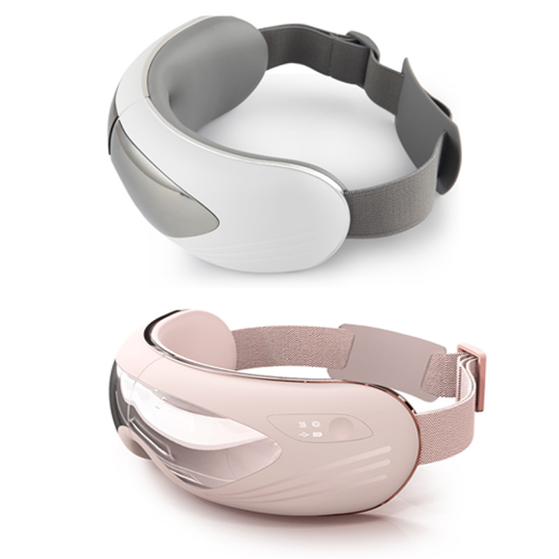 Eye Massager with Heat- Optional Music-Customizable Eye Massage Machine for Fatigue Relief-Dry Eyes & Better Sleep